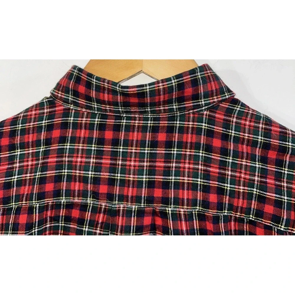 NWT Boys Ralph Lauren Tartan Plaid L/S Button Down Shirt Holiday Sz XL 20 New